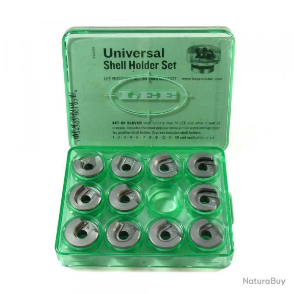 Jeu de supports de douille Lee pour presses de rechargement