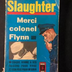 Livre merci Colonel Flynn de F.G. Slaughter