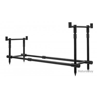 Rod-pod Bankstick Pour 2 Cannes - Support Avec Indicateurs De Touche - Pêche Carpe