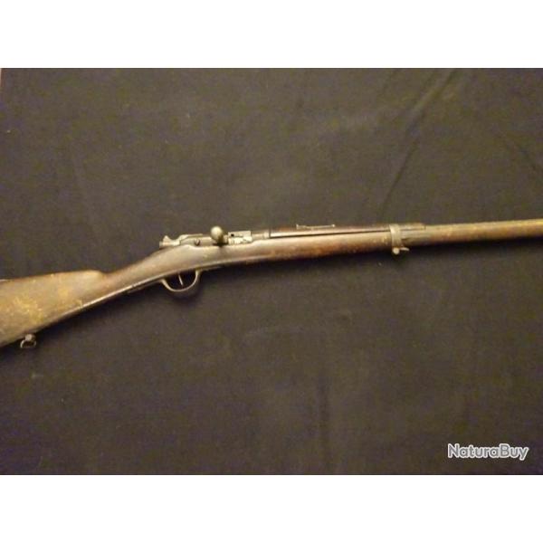 Rare fusil Gras 1874 M14 calibre lebel sorti de grenier