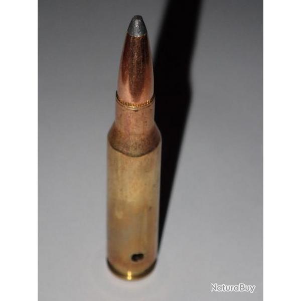Cartouche neutralise - 7.08mm - Remington - Ogive soft point
