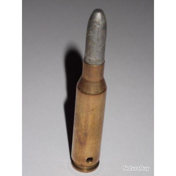 Cartouche neutralise - 7.08mm - Remington - Ogive linotype longue