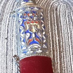 Rarissime dague   émaillé   yatagan  ottoman
