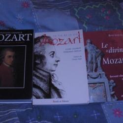 3 livres sur MOZART
