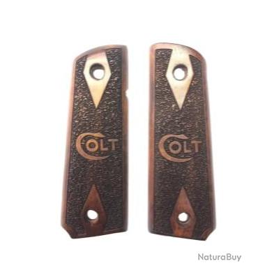 Zib grips, poignées en bois de qualité supérieure 1911, logo