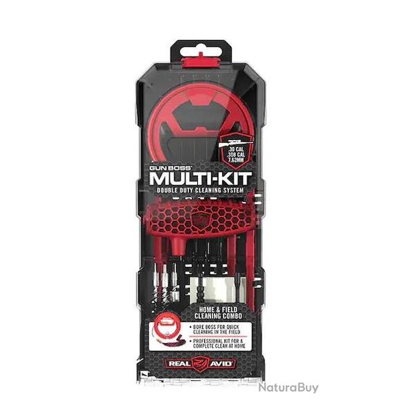 Kit De Nettoyage Multi-Kits Real Avid Gun Boss Pour Carabines -calibre 223/5.56mm