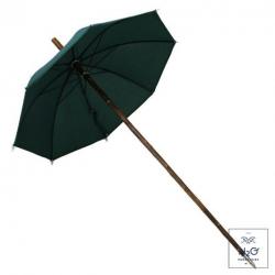 Parapluie de Randonnée de Haute Qualité en Bois de Châtaignier Ajout d'Initial Possible Brodé 2 en 1
