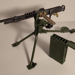 Machine gun Hotchkiss m 1914 / Mitrailleuse Hotchkiss m 1914 Modèle 1:4