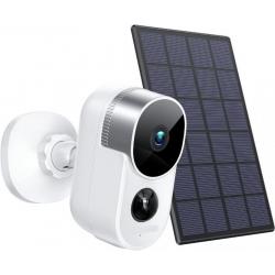 Caméra de surveillance solaire wifi HD + Batterie 10000 mAh - Livraison gratuite et rapide