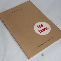 Livre Les Faces Guy Froidevaux avec envoie dédicacé 1968