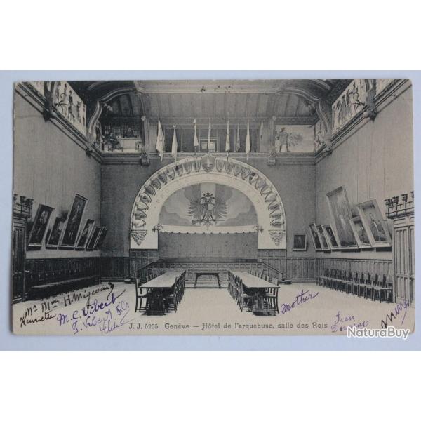 CPA Suisse Genve Htel de l'arquebuse Salle des Rois