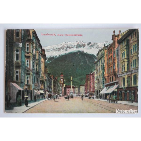 CPA Autriche Innsbruck Maria Theresienstasse