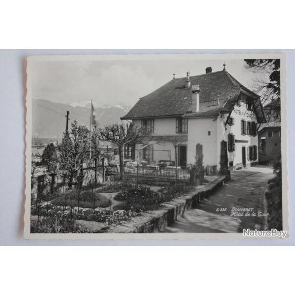 CPA Suisse Bouveret Htel de la Tour Restaurant Taverne