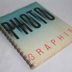 Livre Photo graphie éditions des arts et métiers graphiques 1935