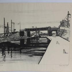Lithographie originale Willy SUTER
