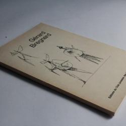 Gérard Bregnard Dessin original signé Catalogue exposition 1963