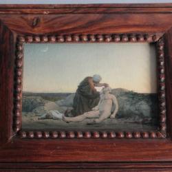 Aquarelle originale Hégésippe VETTER Le bon Samaritain Orientalisme