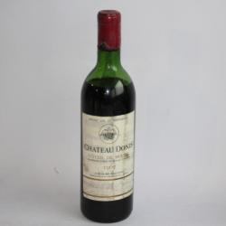 Vin rouge Château Donis Côtes de Bourg 1967