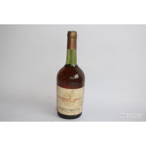 Vin ancien Bourgogne aligot Pasquier- Desvignes