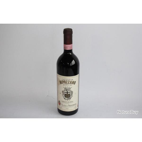 Vin rouge Italie Castello di Nipozzano 1985 Chianti Rufina