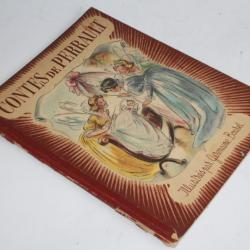 Livre illustré Contes de Perrault Germaine Bouret