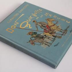Livre Don Quichotte de la manche Cervantès Saavedra H. Laurens