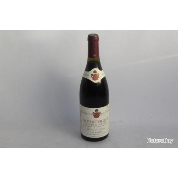 Vin rouge Bourgogne Clos de la Fortune 1995 Domaine Chanzy