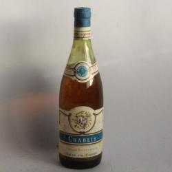 Vin blanc Chablis 1976 Selection Aujoux Tête de cuvée