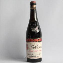 Vin italien Barbaresco Riserva 1961 Giacomo Borgogno & Figli