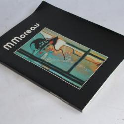 Catalogue d'exposition dédicacé Michel MOREAU 1984 dessin original