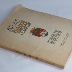 Livre Atlas de la France Vinicole Les Vins de Bordeaux L. Larmat 1949