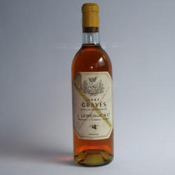Vin blanc Graves J. Lebègue & Cie 1967