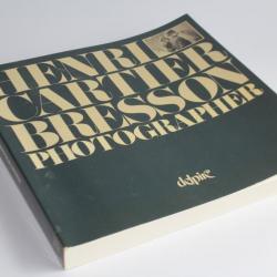 Livre HENRI CARTIER-BRESSON Photographer exhibition schedule Delpire