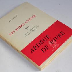 Livre signé Luce Péclard Les aubes a venir 1964