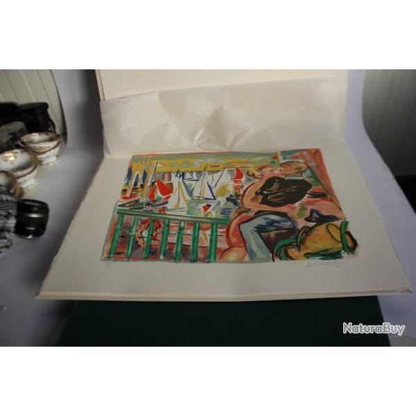 ANDR PLANSON Lithographies originales 75 ex.