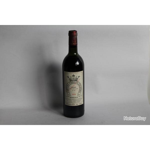 Bouteille de vin Chteau Marquis d'Alesme Becker 1979 Margaux