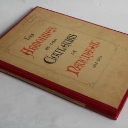 Livre Les armoiries et couleurs de Neuchâtel 1034-1891 Suisse héraldique