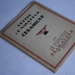 PRIMAVERA Livre Lettre à l'amateur de Céramique Printemps Paris