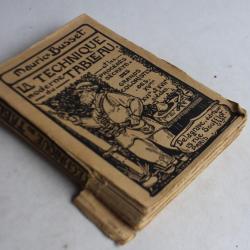 Livre Maurice BUSSSET La technique moderne du Tableau 1929