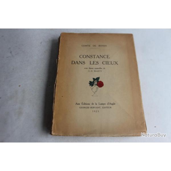 Livre Constance Dans Les Cieux aquarelle A.E.Marty 1925