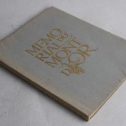 Livre Mémorial du Mont d'or W. E. Kaessner 1947