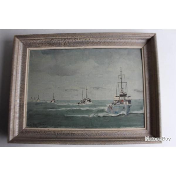 Tableau peinture Bateaux de guerre Marine