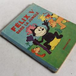 Livre illustré enfant Félix V dans la jungle Hachette 1933