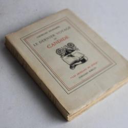 Livre Le dernier voyage de Candide Georges Duhamel 1938