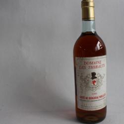 Bouteille de vin blanc Bergerac moelleux Domaine Les Thibauts 1986