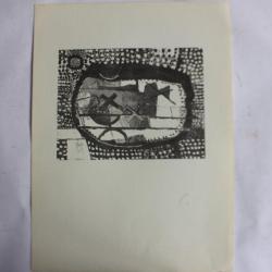 Lithographie Cornélia FORSTER Tapisserie