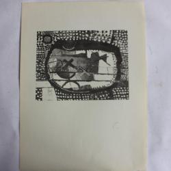 Lithographie Cornélia FORSTER Tapisserie Suisse