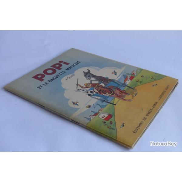 Livre illustr enfant Popi et la baguette magique Trucy 1946