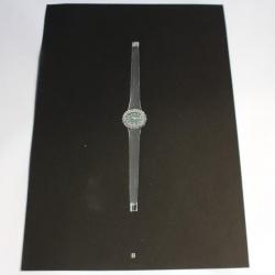 Dessin original montre bijoux design environ 1970