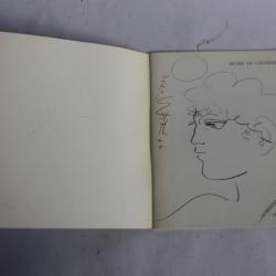 HANS ERNI dessin original livre " HANS ERNI" Musée Athénée Genève 1980